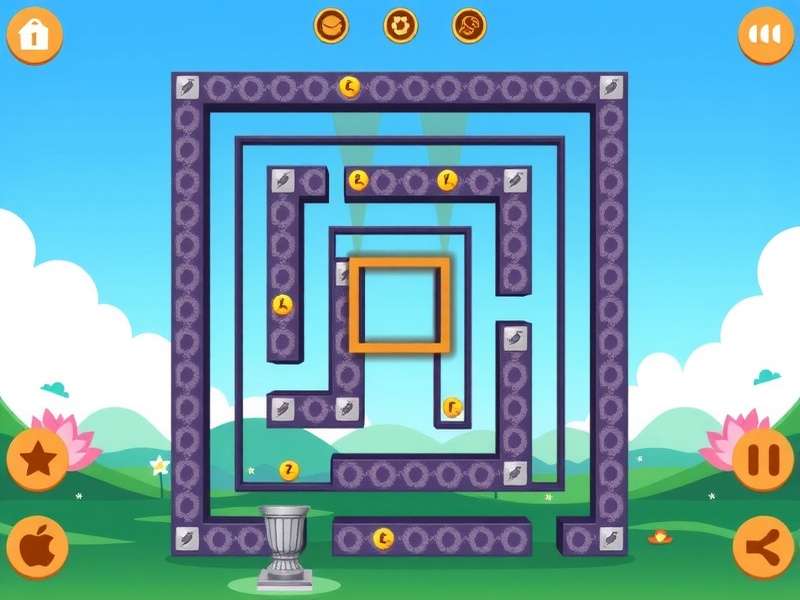 Lotus Maze Explorer puzzle example